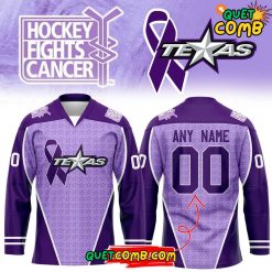 Texas Stars Hockey Fighting Cancer 2024 Hockey Jersey