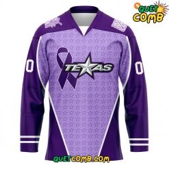 Texas Stars Hockey Fighting Cancer 2024 Hockey Jersey