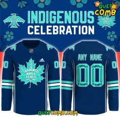 Toronto Maple Leafs 2024 Indigenous Celebration Limited Edition Hockey Jersey