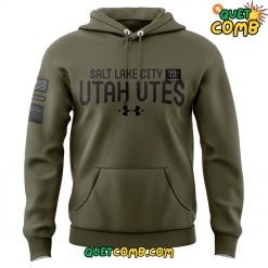 Utah Utes Salute to Service Club Fleece 2024 Limited Edition Hoodie