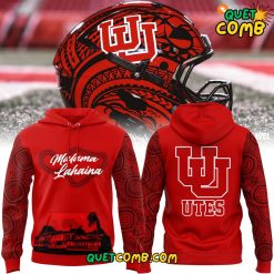 Utah Utes Special New Malama Lahaina 2024 Limited Edition Hoodie