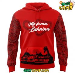 Utah Utes Special New Malama Lahaina 2024 Limited Edition Hoodie