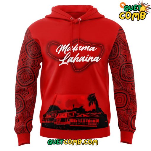 Utah Utes Special New Malama Lahaina 2024 Limited Edition Hoodie