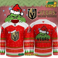 Vegas Golden Knights 2024 Ugly Christmas Hockey Jersey