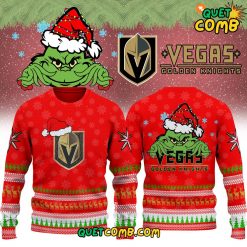 Vegas Golden Knights 2024 Ugly Christmas Sweatshirt