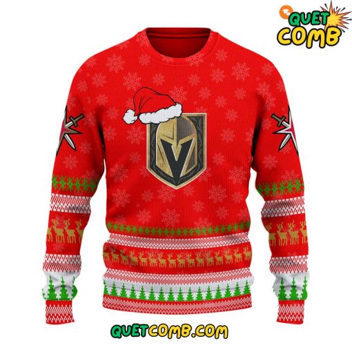 Vegas Golden Knights 2024 Ugly Christmas Sweatshirt