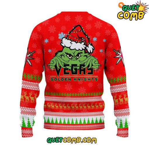 Vegas Golden Knights 2024 Ugly Christmas Sweatshirt