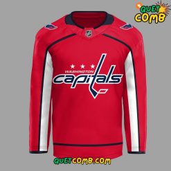 Washington Capitals 50th Anniversary Red Hockey Jersey