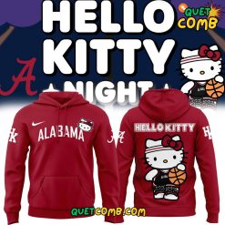 Alabama Basketball x Hello Kitty 2024 Limited Edition Hoodie