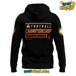 Arizona State x Big 12 Championship 2024 Limited Edition Black Hoodie