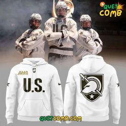 Army West Point Hockey Limited Edition White Hoodie