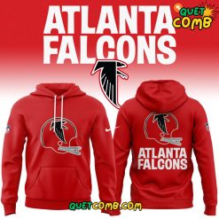 Atlanta Falcons Throwback 2024 Limited Edition Red Hoodie