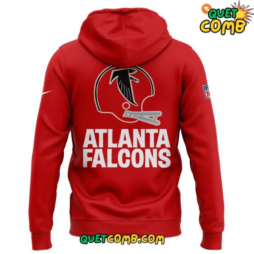 Atlanta Falcons Throwback 2024 Limited Edition Red Hoodie