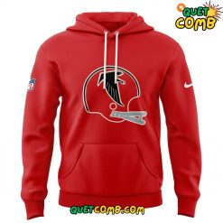 Atlanta Falcons Throwback 2024 Limited Edition Red Hoodie