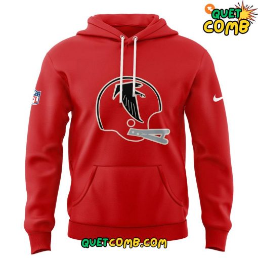 Atlanta Falcons Throwback 2024 Limited Edition Red Hoodie