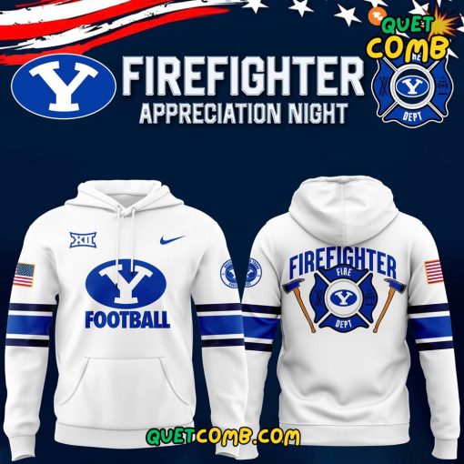 BYU Cougars x Firefighter Appreciation Night 2024 Limited Edition Hoodie