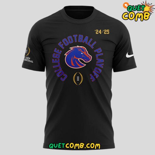 Boise State Broncos College Football Playoff 2024 Black T-shirt