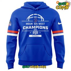 Boise State x Mountain West Conference Champions 2024 Hoodie