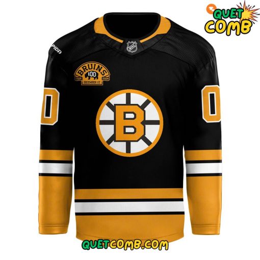 Boston Bruins x 100th Birthday Throwback 2024 Limited Edition Jersey