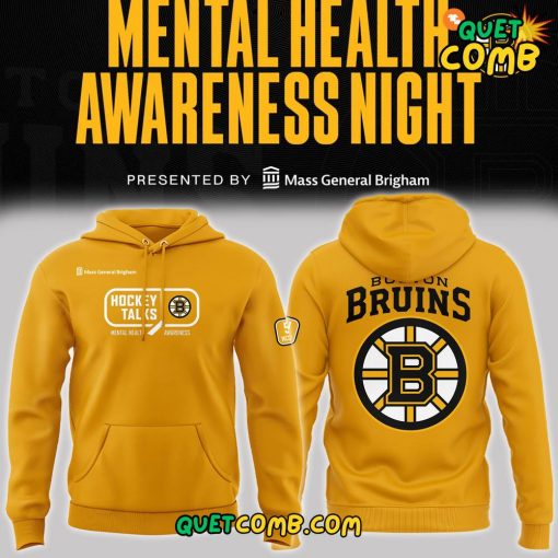 Boston Bruins x Hockey Talks Night 2024 Hoodie