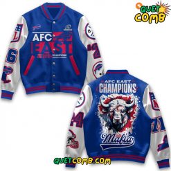 Buffalo Bills 2024 AFC East Champions Special Edition Bomber Jacket