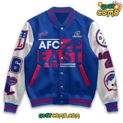 Buffalo Bills 2024 AFC East Champions Special Edition Bomber Jacket