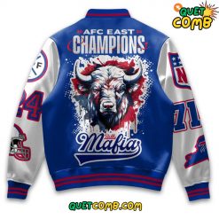 Buffalo Bills 2024 AFC East Champions Special Edition Bomber Jacket