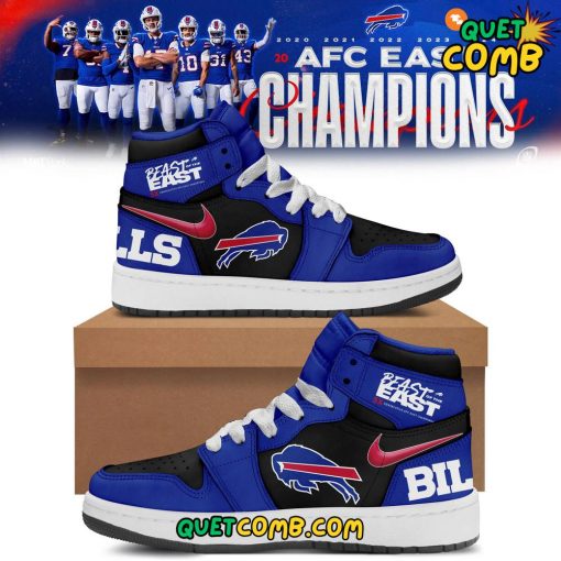 Buffalo Bills “AFC East Division Champions” 2024  Air Jordan 1 Sneaker