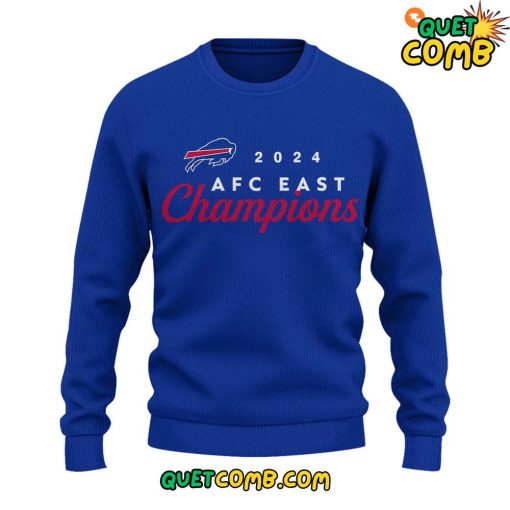 Buffalo Bills “AFC East Division Champions” 2024 Limited Edition Sweater