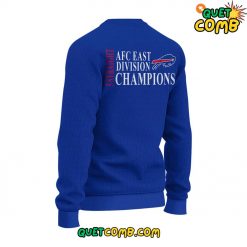 Buffalo Bills AFC East Division Champions 2024 Limited Edition Sweater