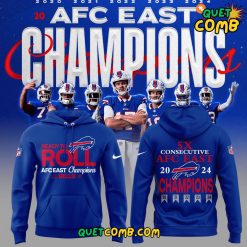 Buffalo Bills x AFC East Champions 2024 Limited Edition Hoodie