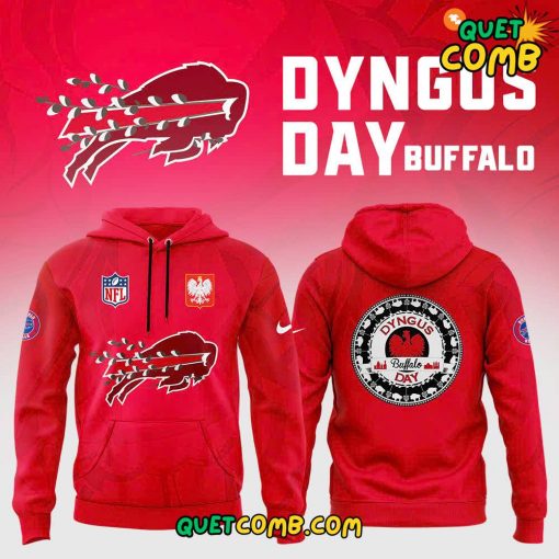 Buffalo Bills x Dygus Day Buffalo 2024 Red Hoodie