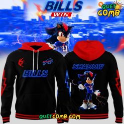 Buffalo Bills x  Shadow Sonic the Hedgehog Limited Edition Hoodie