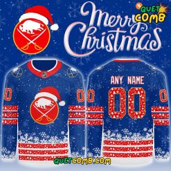 Buffalo Sabres Merry Christmas 2024 Limited Edition Custom Jersey