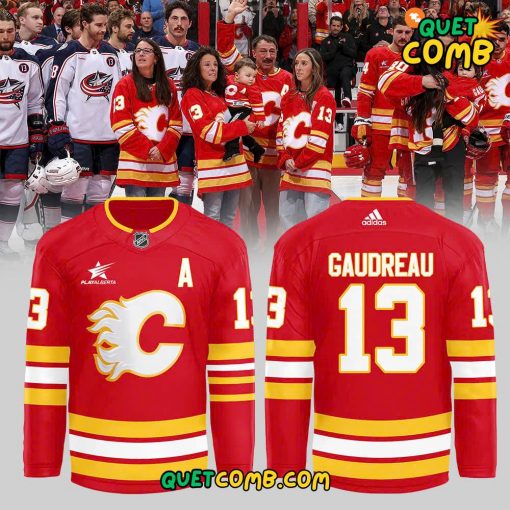 Calgary Flames Gaudreau Warm-Up Limited Edition Jersey