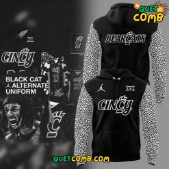 Cincinnati Bearcats “Black Cat Alternate Uniform” 2024 Limited Edition Hoodie