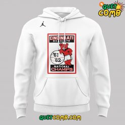 Cincinnati Bearcats Special National Champs White Hoodie