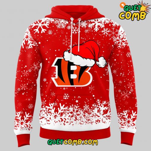 Cincinnati Bengals Merry Christmas 2024 Limited Edition Hoodie