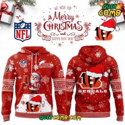 Cincinnati Bengals “Merry Christmas And Happy New Year” 2024 Hoodie