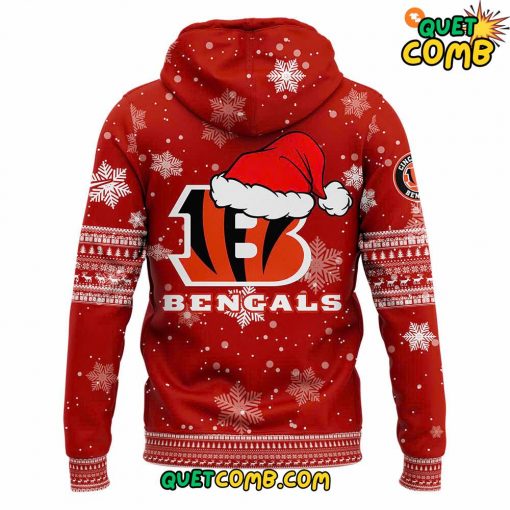 Cincinnati Bengals “Merry Christmas And Happy New Year” 2024 Hoodie