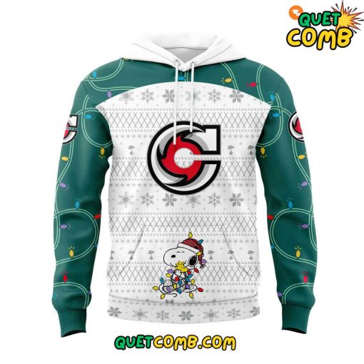 Cincinnati Cyclones x Peanuts Snoopy Christmas 2024 Hoodie