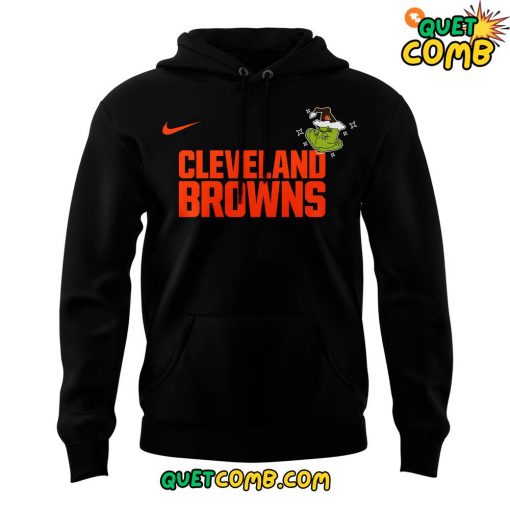 Cleveland Browns x The Grinch Christmas 2024 Limited Edition Grey Hoodie