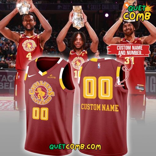 Cleveland Cavaliers 2024 Limited Edition Custom Name Basketball Jersey