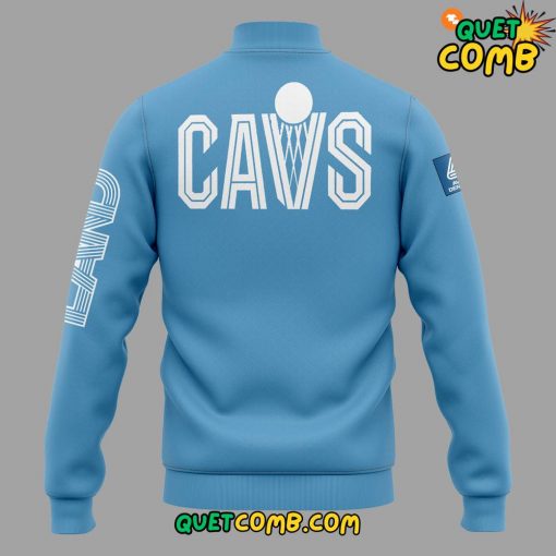 Cleveland Cavaliers Limited Edition 2024 Gallery Blue Bomber Jacket