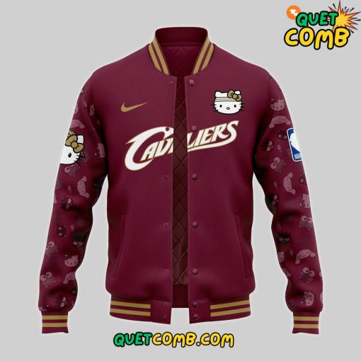 Cleveland Cavaliers x Hello Kitty Night 2024 Bomber Jacket