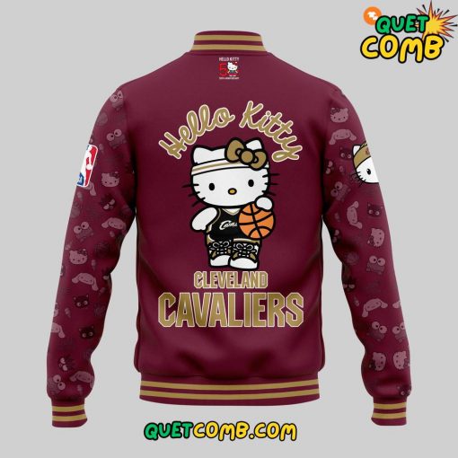 Cleveland Cavaliers x Hello Kitty Night 2024 Bomber Jacket