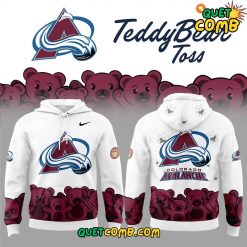 Colorado Avalanche x Teddy Bear Toss Limited Edition Hoodie