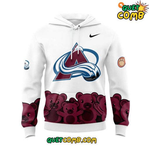 Colorado Avalanche x Teddy Bear Toss Limited Edition Hoodie