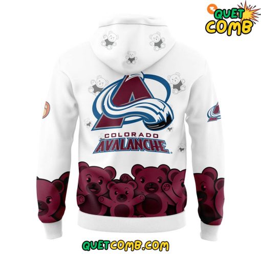 Colorado Avalanche x Teddy Bear Toss Limited Edition Hoodie