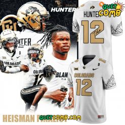 Colorado Buffaloes “Heisman Travis Hunter” 2024 Limted Edition White Jersey